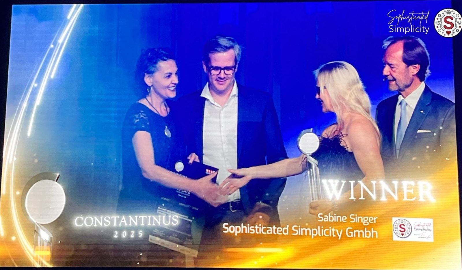 Sabine Singer — Constantinus Award 2025, first place Ethics & CSR